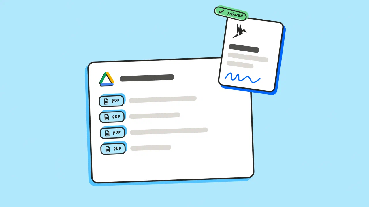 How to save signed contracts in Google Drive automatically