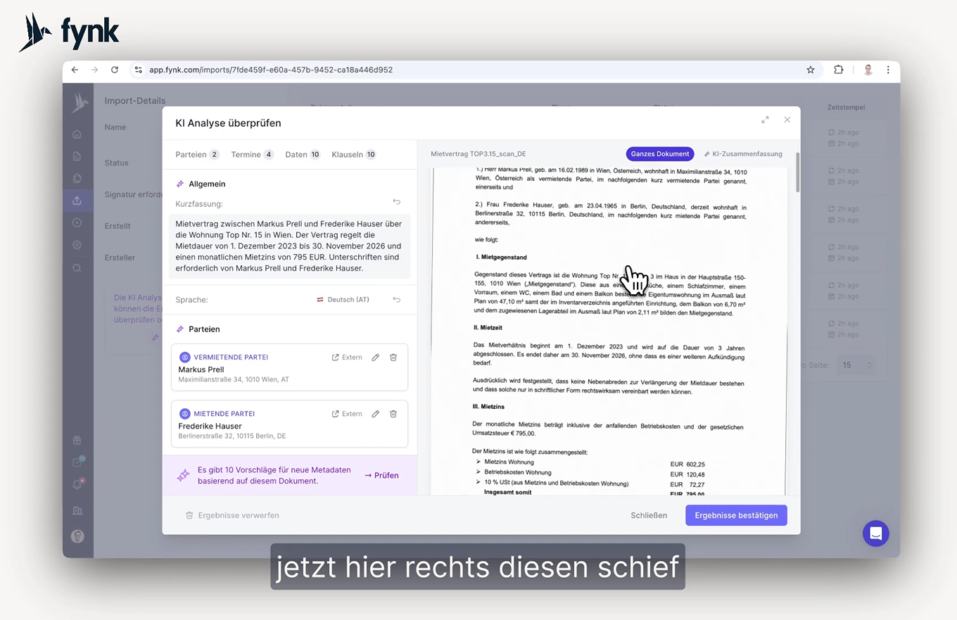 see how ai review works