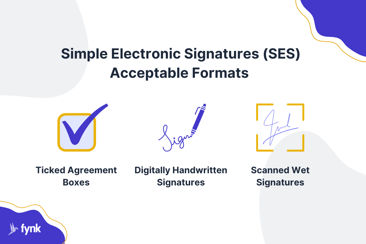 Simple Electronic Signatures formats