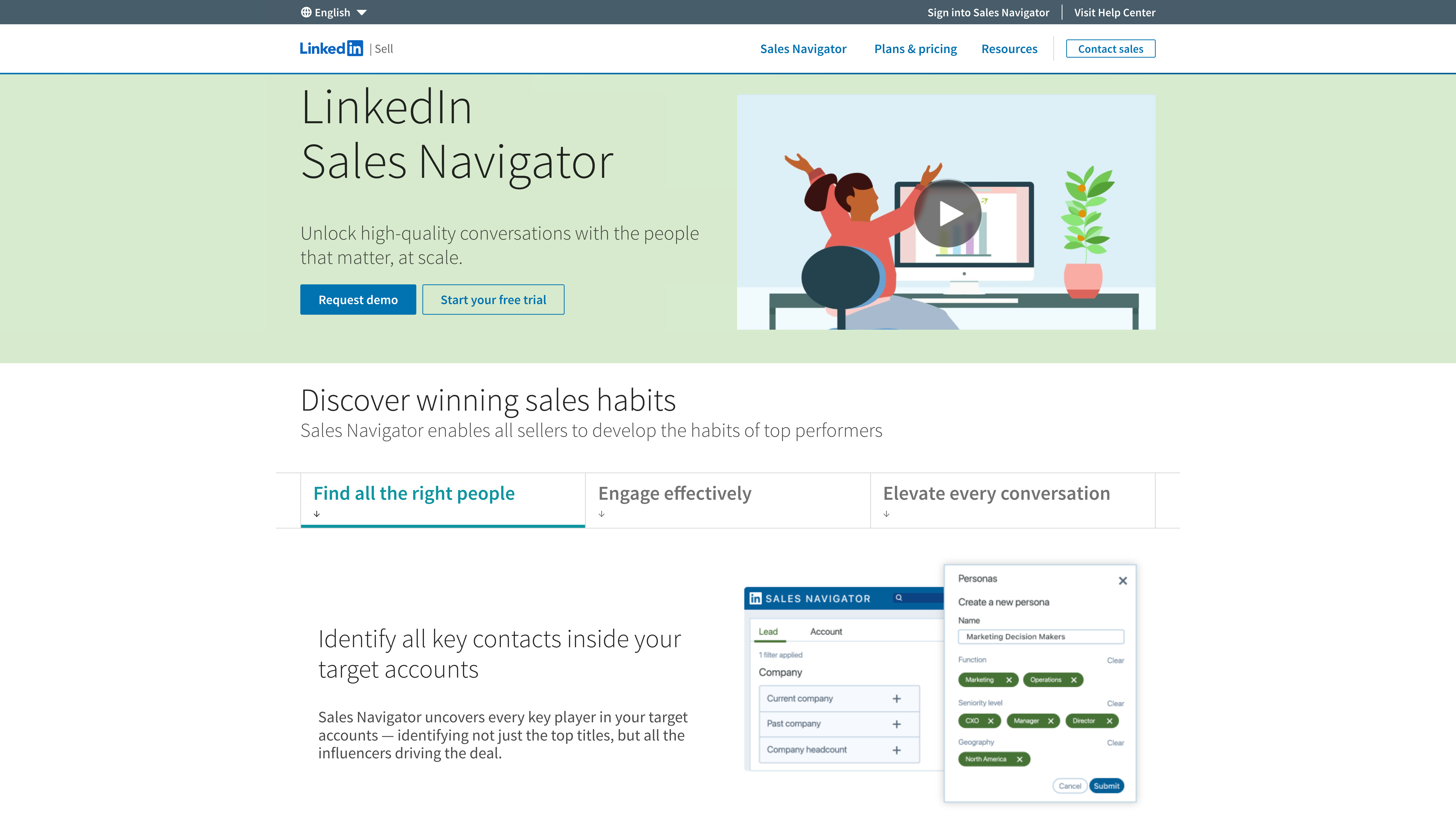 LinkedIn Salesnavigator LinkedIn Salesnavigator