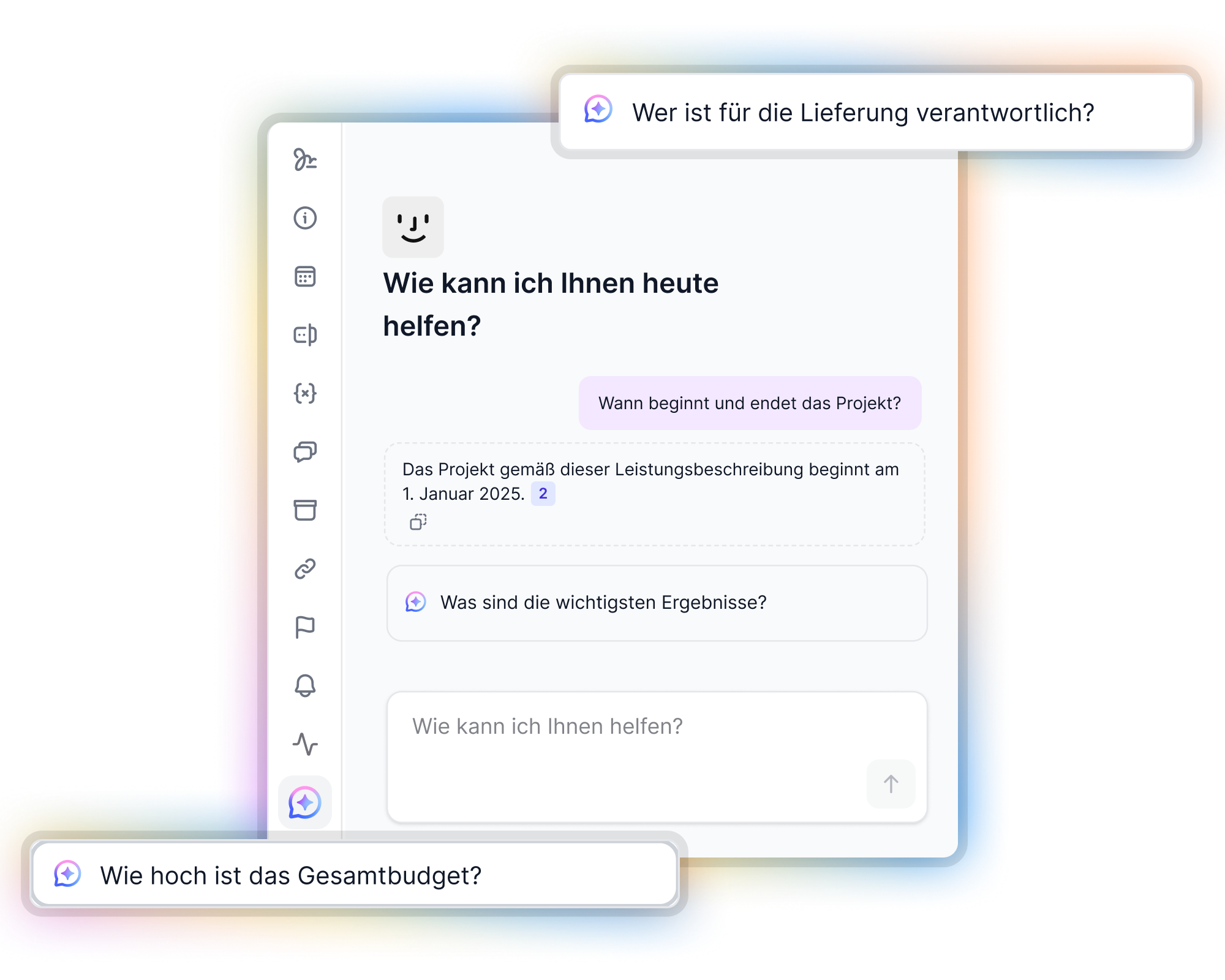 Ein Vertrag, der deine Sprache spricht.