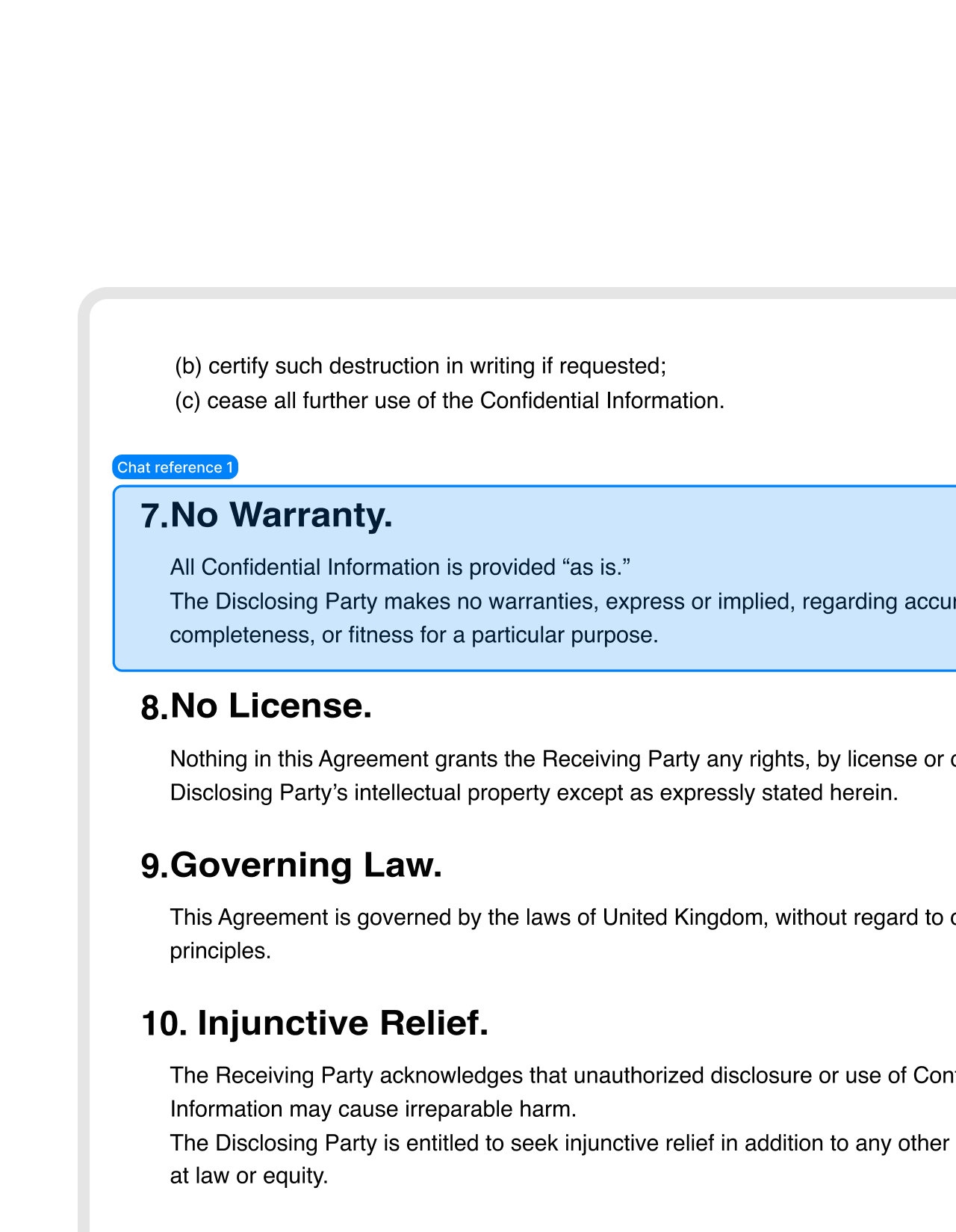 Proof, one click away.
