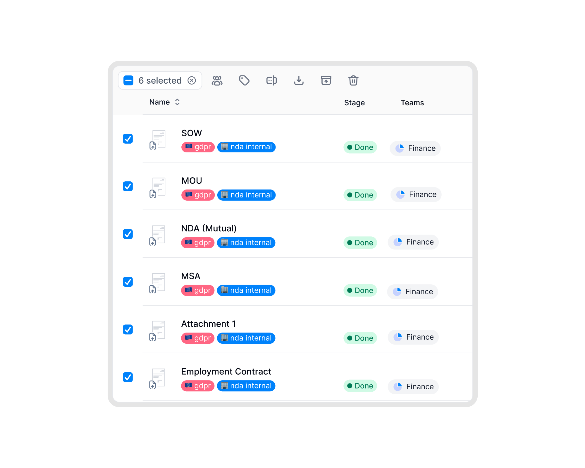 Import all contracts in minutes. No cleanup required.