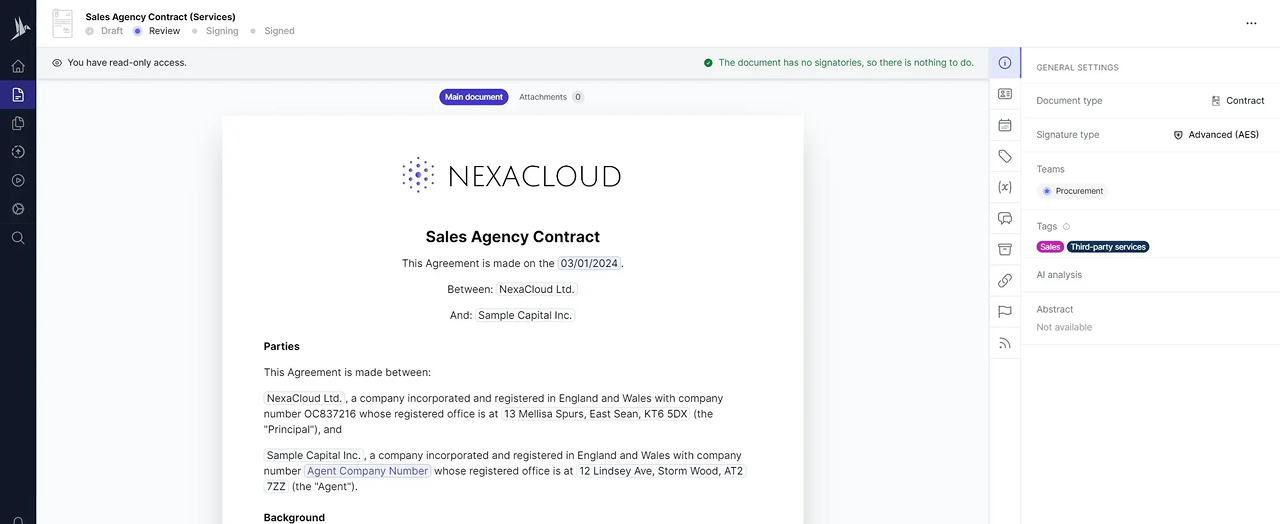 fynk Application Screenshot
