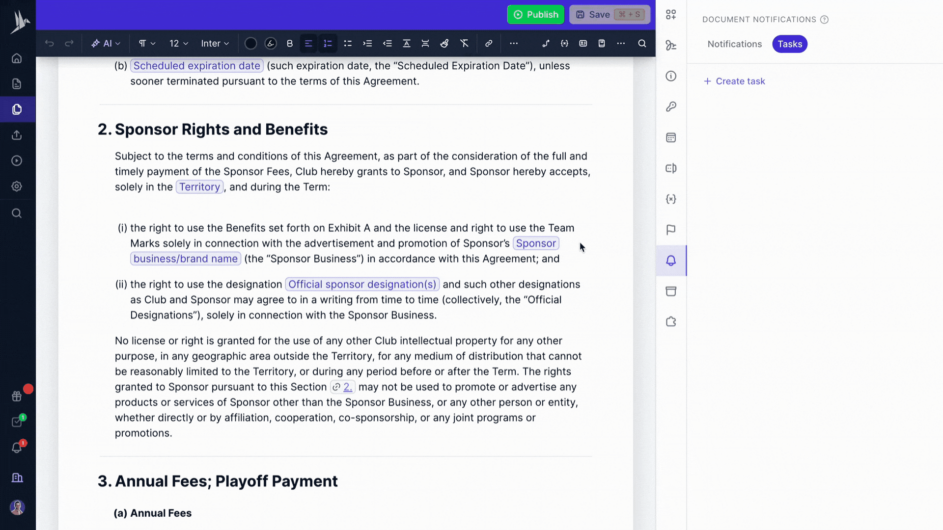 Automated tasks in fynk Automated tasks in fynk