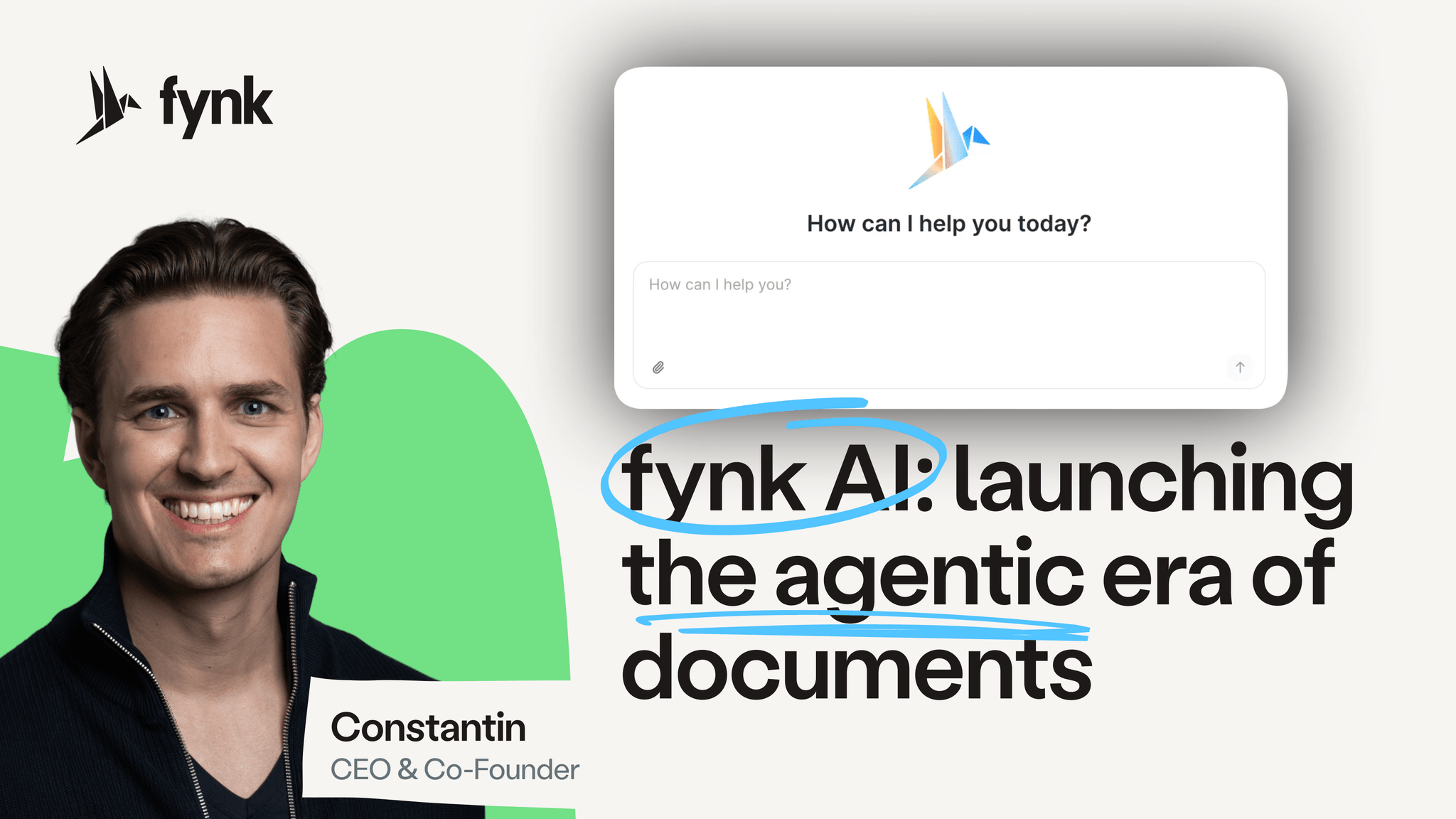 fynk AI: launching the agentic era of documents