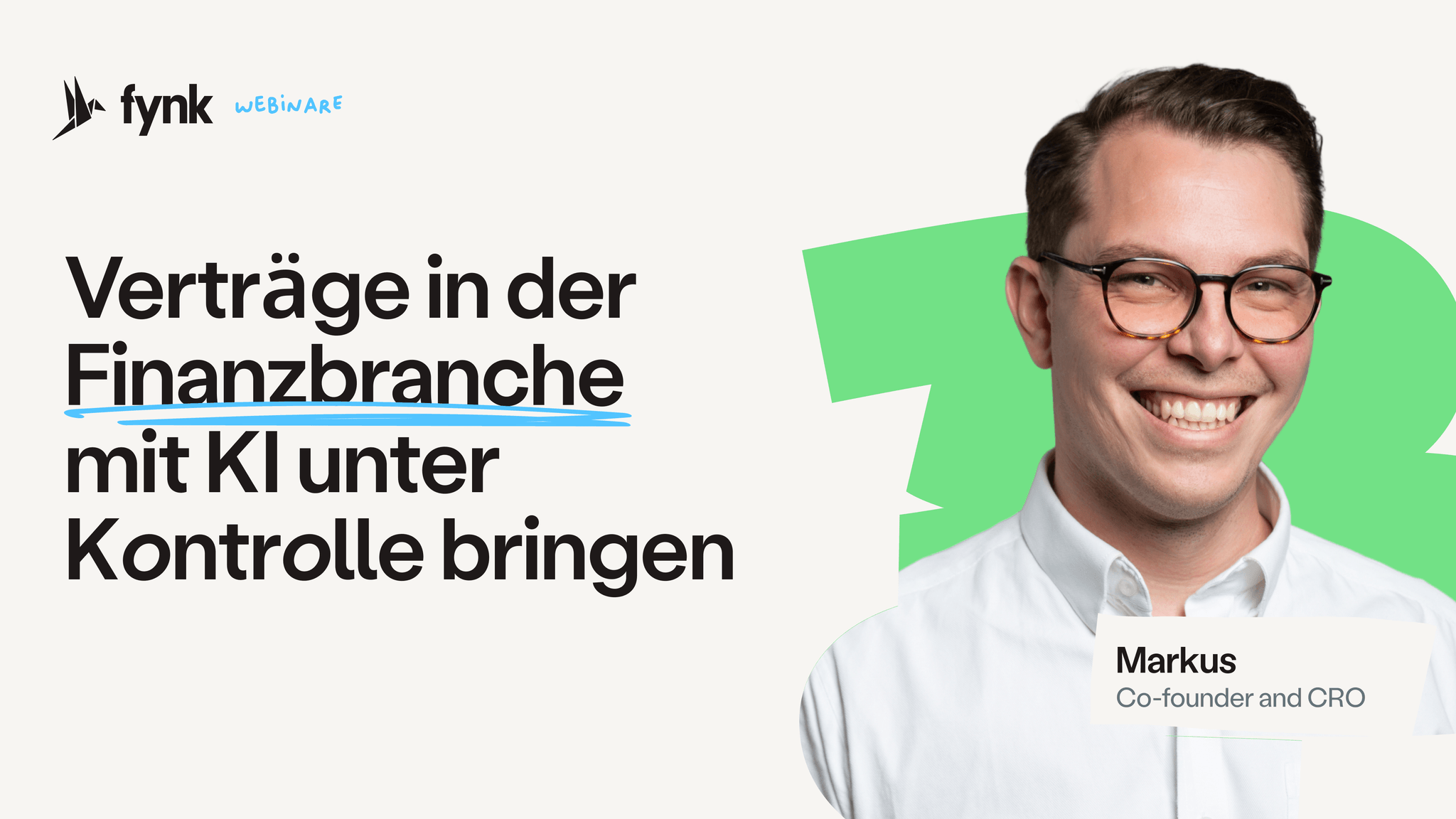 Verträge in der Finanzbranche mit KI unter Kontrolle bringen