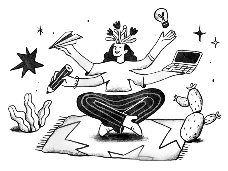 with fynk illustration